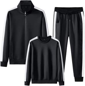 Ensemble de survêtement d'hiver pour homme de qualité supérieure, 3 pièces, coupe ajustée, 100% coton - Product Image 5