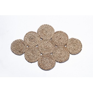 Cesta de Yute Natural hecha a mano para decoración del hogar, mesa Bohemia grande para colgar de la cocina, para Interior del hogar - Product Image 2