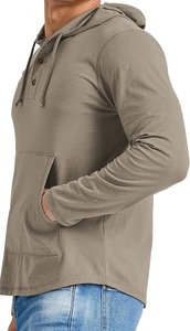Sweat à capuche pour homme haute qualité sweats à capuche unisexe 77% coton 23% polyester fermeture à enfiler lavage en machine approvisionnement au Bangladesh - Product Image 6