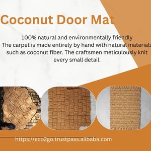 Eco2go Vietnam - Tapete de Fibra de Coco Natural para Entrada, Color Marrón, Proveedor Mayorista - Product Image 6