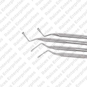 Juego de instrumentos de llenado Dental hecho en acero inoxidable de calidad alemana, Kit de examen Dental con espejo bucal con estuche con cremallera personalizado - Product Image 6