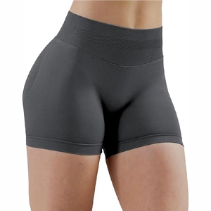 Nuevos pantalones cortos para mujer, sin costuras, cintura alta Fitness Yoga Shorts Mujer Ropa deportiva Pantalones cortos de gimnasio - Product Image 3
