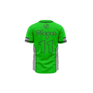 Maillot de baseball respirant pour hommes OEM broderie personnalisée logo bande de sublimation conception vêtements de sport strass pas cher personnalisable - Product Image 6