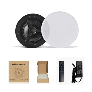 Altavoz <span class=keywords><strong>de</strong></span> Techo WiFi AirPlay 2 <span class=keywords><strong>de</strong></span> 60W, Audio Activo Multi-habitación para <span class=keywords><strong>Música</strong></span> <span class=keywords><strong>de</strong></span> Fondo en Restaurantes CS-1 - Product Image 1