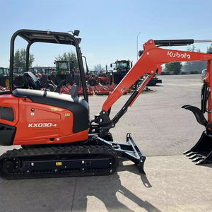 2024 pour Kubota KX030-4 Mini pelle utilisée en bon état 5 tonnes Type de chenille PLC moteur boîte de vitesses pompe roulement engrenage godet moteur - Product Image 1