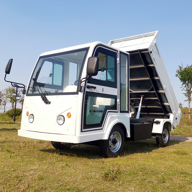 Electric Mini Farm Cargo Delivery Truck Hydraulic Tipper Small Pickup for Farm Use Used Euro 4 Emission Standard Fence Type