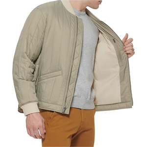 Chaqueta Bomber para Hombre y Mujer, Corte Ajustado, Estilo Casual, Chaqueta de Vuelo, Lona Impermeable, Transpirable, Estilo Deportivo, Color Personalizable, Venta al por Mayor - Product Image 6