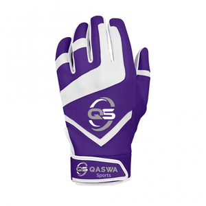 Guantes de bateo de béisbol de cuero profesional personalizados OEM mejor calidad dedo completo protección de manos guante de bateo de béisbol - Product Image 2