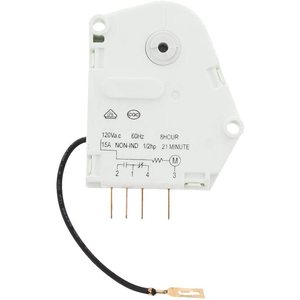 Minuteur de dégivrage électrique W10822278 pour réfrigérateur et congélateur, pièces neuves en plastique et cuivre, 220V pour usage domestique et hôtelier - Product Image 4