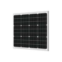 Loom Solar 50 Watt - 12 Volt Mono kristallines Solar panel für Solar-Home-Light-System und Aufladen von kleinen Batterien, mobil