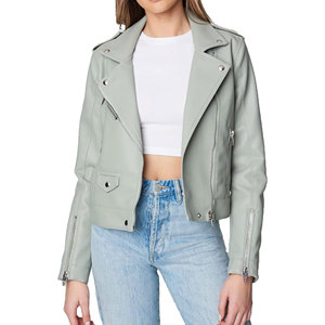 Chaquetas ligeras de cuero genuino para mujer Prendas de abrigo suaves y cómodas Estilos casuales de primavera - Product Image 3