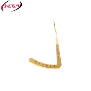 Surtechs Manual ACL Punta Derecha Rodilla Artroscopia Instrumento Quirúrgico Base Forma C - Product Image 5
