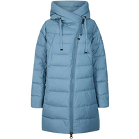 Longue doudoune d'hiver pour femme, manteau épais pour femme, capuche chaude, vêtements en coton de marque pour femme, hiver, grande taille