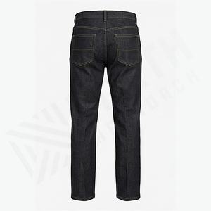 Jeans en denim de couleur personnalisée pour hommes, hiver, automne, lavés, tendance streetwear, designs personnalisés, prix d'usine, vente en gros, couleur personnalisée - Product Image 2