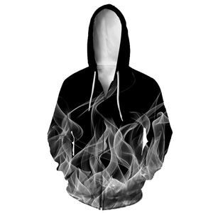 Sudaderas con capucha de invierno para hombre de alta calidad sublimación 3D personalizada impresa con logotipo poliéster venta al por mayor sudaderas con capucha completamente impresas - Product Image 3