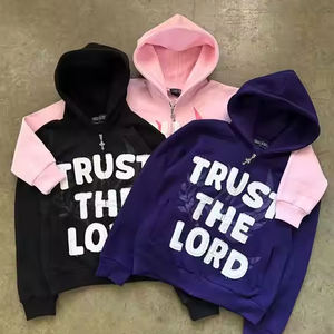 Sweat à capuche à impression 3D personnalisé oversize Vente en gros Sweat à capuche zippé mode qualité supérieure - Product Image 5