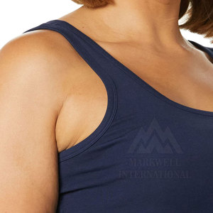 Camisetas sin mangas duraderas con precio al por mayor para mujer, camisetas sin mangas transpirables de diseño único 2025 para mujer - Product Image 6