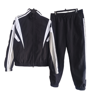 Chaqueta cortavientos deportiva para hombre, conjunto deportivo, chaqueta cortavientos, pantalones para correr, gimnasio, entrenamiento y uso al aire libre - Product Image 1