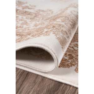 พรมปูพื้นเน็ตไลน์ โฮมดีโป สีเบจ โมเดิร์น รุ่นเพกซี่ ผลิตจากเส้นใยสังเคราะห์ ทนทาน ไม่หลุดร่วง ทำความสะอาดง่าย เหมาะสำหรับห้องนั่งเล่น - Product Image 3