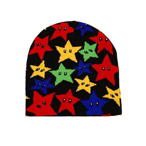 Nuevo estilo al por mayor personalizado de punto 3D bordado Beanie Caps 100% acrílico Unisex mejores sombreros de invierno de moda - Product Image 5