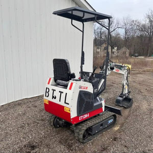 Livraison gratuite ET12M6 EPA CE approuvé 1.2 tonnes 13.5HP mini excavateur Eaton cylindre hydraulique noyau moteur pompe boîte de vitesses engrenage PLC - Product Image 1