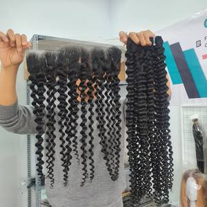 Grade 10A <b>Kinky</b> Curly 26in Remy Weft <b>Hair</b> <b>Extensions</b> Cuticle Aligned Raw Virgin Yaki Human <b>Hair</b> Weave - Product Image 1