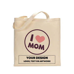 Circular <b>Love</b> Customizable Tote Bag Mother's Day Gift Tote Bags - Product Image 2