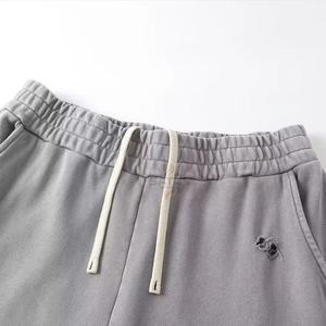 Muestras Gratis al por Mayor, Pantalones Deportivos de Felpa Francesa 100% Algodón, Talla Grande, Estilo Vintage, Lavado Ácido, Personalizados, para Hombre - Product Image 5