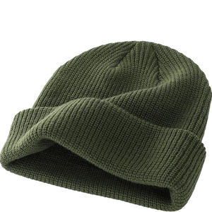 Bonnet d'hiver tricoté Y2K unisexe de différentes couleurs avec logo personnalisé chapeau tête de mort côtelé de haute qualité - Product Image 5