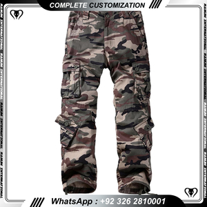 Pantalones casuales de verano personalizados, pantalones con cordón y bolsillos para correr, pantalones cargo para hombres, fabricantes de ropa - Product Image 5