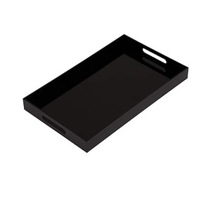 Plateau organisateur en acrylique transparent de haute qualité plateau en plastique Picsart d'affichage rectangulaire pour porte-stylos coloré à vendre - Product Image 2