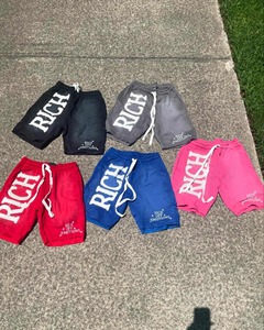 OEM Custom French Terry <b>Shorts</b> Heavyweight Cotton Streetwear Vintage Distressed Sun Faded Acid Wash <b>Shorts</b> for Men - Product Image 2