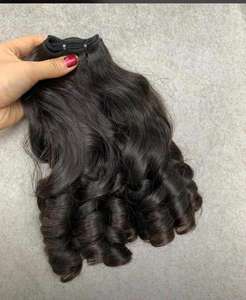 Paquete de calidad superior, rizo hinchable, cabello vietnamita de un solo donante, rizo hinchable, cabello humano Remy virgen, estilo de lujo - Product Image 3