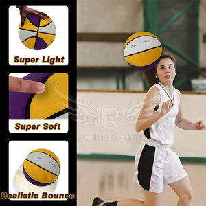 Durable Training Match Ball PU <b>Leather</b> Custom Logo OEM Supplier Factory Price <b>Basketball</b> In Stock - Product Image 5