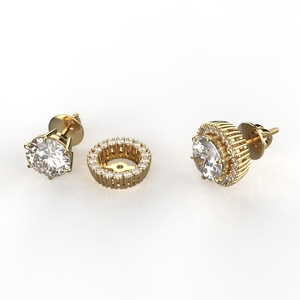 Avarta Jewellery 18K Gold Jacket Pendientes Niñas y Mujeres - Product Image 5