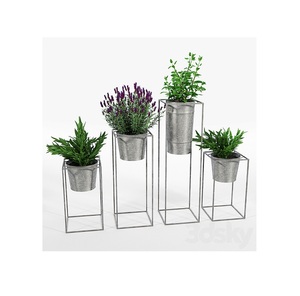 Maceta de Metal de hierro para decoración de jardín con nuevo diseño, maceta India hecha a mano para el hogar y el jardín de la India - Product Image 2