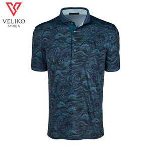 Camisetas de Golf Personalizadas para Hombre, Manga Corta, Casuales, Transpirables, de Secado Rápido, Poliéster y Spandex, Estampadas, Tallas Grandes, Sublimadas - Product Image 1