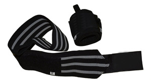 สายรัดข้อมือผ้าฝ้ายเกรดสูงอุปกรณ์เข้ายิมเพื่อความปลอดภัยสำหรับยกน้ำหนักออกกำลังกายสายรัดข้อมือสวมใส่สบาย - Product Image 4