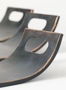 Juego moderno de tres bandejas de Metal recortadas doradas para el hogar, Hotel, restaurante, Bar, vajilla, decoración de mesa, gran oferta, 2023 - Product Image 2