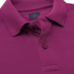 เสื้อยืดผู้ชายคุณภาพพรีเมียม ทรงปกติ สีพื้น ระบายอากาศได้ดี แห้งเร็ว เป็นมิตรกับสิ่งแวดล้อม ผลิตจากผ้าโพลีเอสเตอร์/คอตตอน - Product Image 3