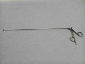 Instrumentos quirúrgicos laparoscópicos aprobados por la CE pinzas de mordaza de cocodrilo semirrígidas de acero inoxidable potencia Manual reutilizable 7Frx60cm - Product Image 6