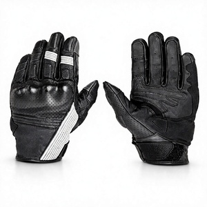 Guantes de Motociclismo Alpha Racing, Guantes de Protección de Fibra de Carbono, Transpirables, con Pantalla Táctil, Proveedor Mayorista OEM - Product Image 1