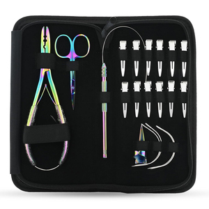 Kit de alicates para extensiones de cabello de calidad alemana ligera a la venta/Kit de alicates para extensiones de cabello multifunción de alta calidad - Product Image 3