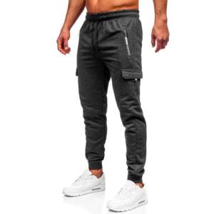 OEM/ODM Oversized Streetwear Wide-Leg Running Pants Men's Loose Fit Casual Sweatpants Street Style Joggers Sweatpants for Men - Product Image 1