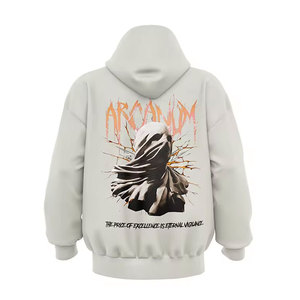 2025 élégant décontracté imprimé hommes sweats à capuche Premium personnalisé respirant sweats à capuche hommes 100% coton pull - Product Image 4