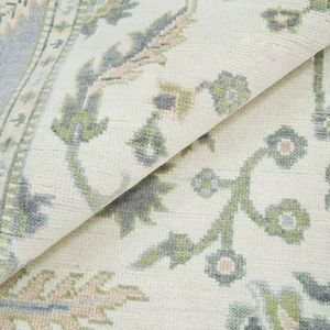 Tapis d'intérieur contemporains modernes faits à la main en coton Oushak, style antique, 8x10, abstraits, antidérapants, ensembles de tapis tissés en coton pour la maison - Product Image 1