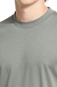 Camiseta de moda de calidad superior para hombre con cuello Camiseta de algodón 100% para hombre Camisetas de manga larga estampadas de ajuste suelto - Product Image 4