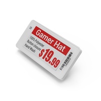 Etiqueta de Precio Electrónica TOCVUE ESL de 2.66 Pulgadas con Pantalla de Tinta Electrónica de 3 Colores, SDK Inalámbrico, Texto, Resistente al Agua IPX65, 3 Años de Garantía
