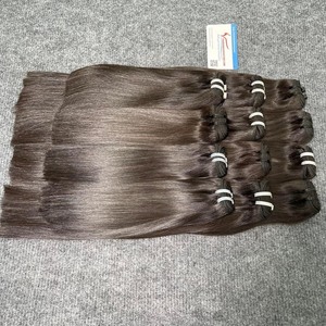 Paquetes de cabello Remy vietnamita crudo súper suave listo para enviar cabello humano virgen con alineación de cutícula precio al por mayor - Product Image 3
