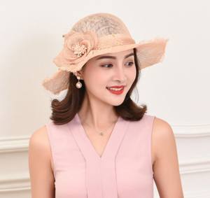 Chapeaux Bob Unisexe Fantaisie en Sinamay Coloré – Idéaux pour l'Église, le Sport et les Fêtes, Chapeaux de Pêche Décontractés avec Sangle Réglable et Broderie 3D - Product Image 3
